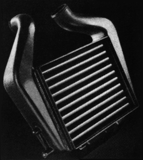 TTA GNX-style 12 fin/inch intercooler